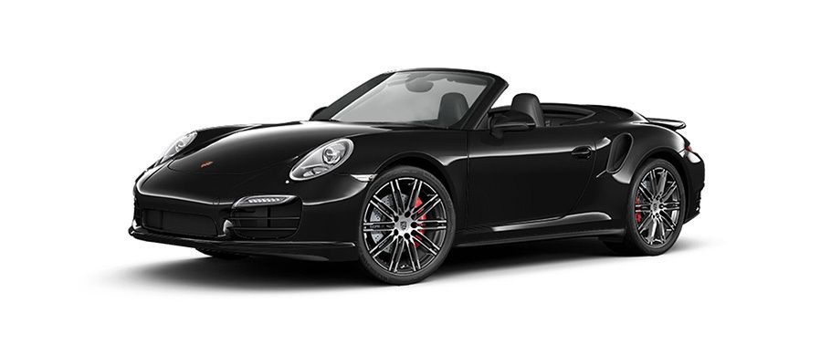 Porsche 911 Turbo Cabriolet Black Porsche 911 Turbo Cabriolet Black