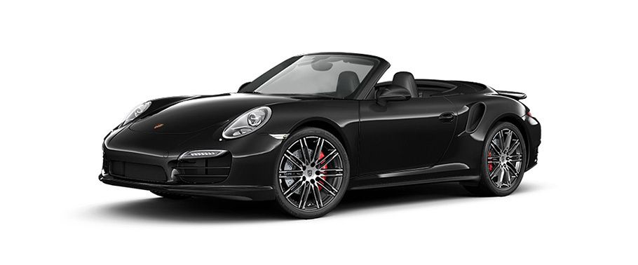 Porsche 911 Turbo Cabriolet Jet Black Metallic Porsche 911 Turbo Cabriolet Jet Black Metallic