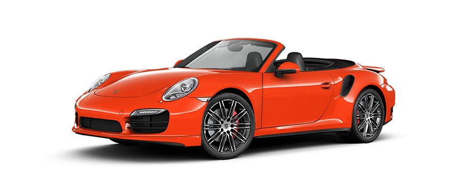 Porsche 911 Turbo Cabriolet Lava Orange Porsche 911 Turbo Cabriolet Lava Orange