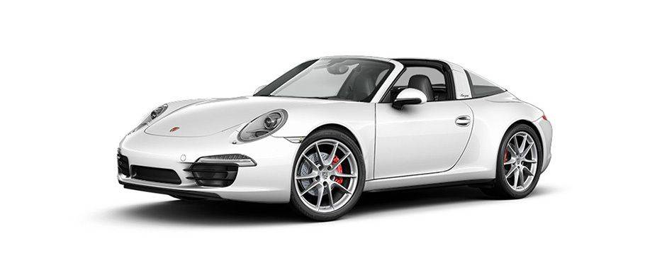 Porsche 911 Targa 4S White Porsche 911 Targa 4S White