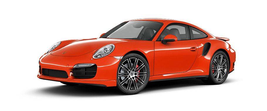 Porsche 911 Turbo Lava Orange Porsche 911 Turbo Lava Orange