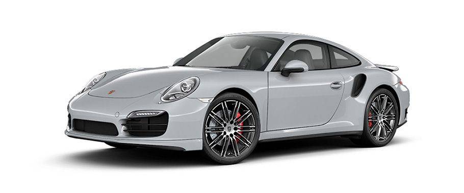 Porsche 911 Turbo Rhodium Silver Metallic Porsche 911 Turbo Rhodium Silver Metallic