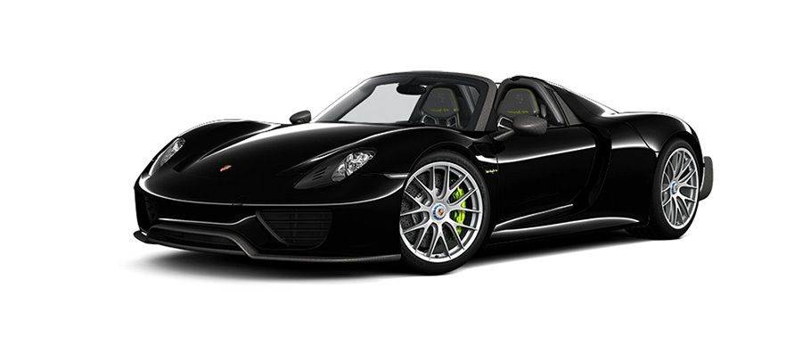 Porsche 918 Spyder Weissach Package Black Porsche 918 Spyder Weissach Package Black