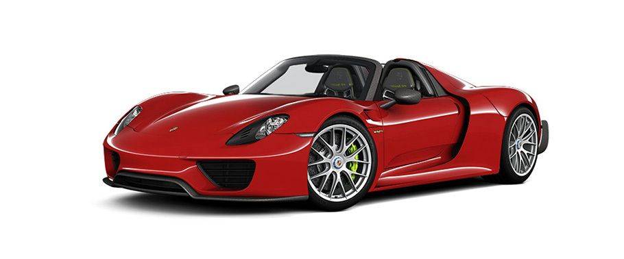 Porsche 918 Spyder Weissach Package Guards Red Porsche 918 Spyder Weissach Package Guards Red