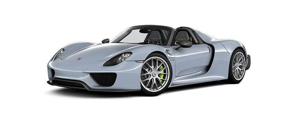 Porsche 918 Spyder Weissach Package Liquid Metal Chrome Blue Porsche 918 Spyder Weissach Package Liquid Metal Chrome Blue