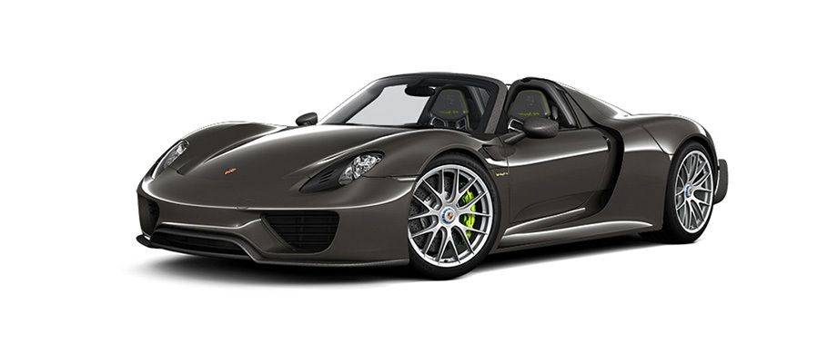 Porsche 918 Spyder Weissach Package Meteor Grey Metallic Porsche 918 Spyder Weissach Package Meteor Grey Metallic