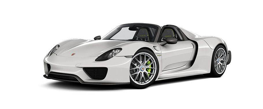 Porsche 918 Spyder Weissach Package White Porsche 918 Spyder Weissach Package White