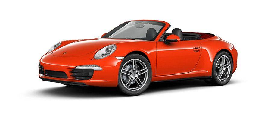 Porsche 911 Carrera 4 Cabriolet Lava Orange Porsche 911 Carrera 4 Cabriolet Lava Orange