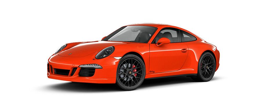 Porsche 911 Carrera 4 GTS Lava Orange