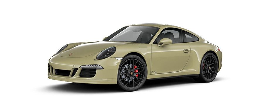 Porsche 911 Carrera 4 GTS Lime Gold Metallic