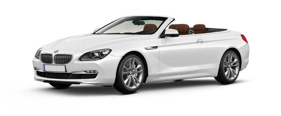 BMW 6 Series Convertible Alpine White BMW 6 Series Convertible Alpine White