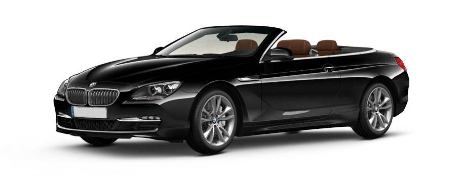 BMW 6 Series Convertible Black BMW 6 Series Convertible Black