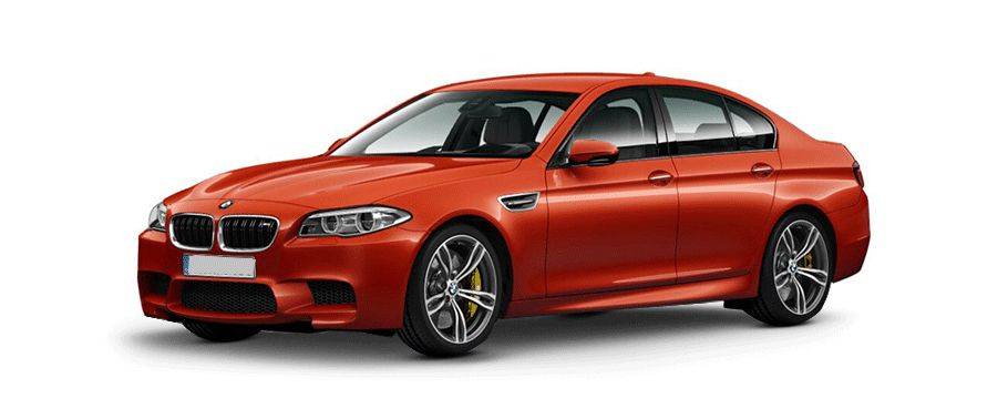 BMW M5 Sedan Sakhir Orange BMW M5 Sedan Sakhir Orange
