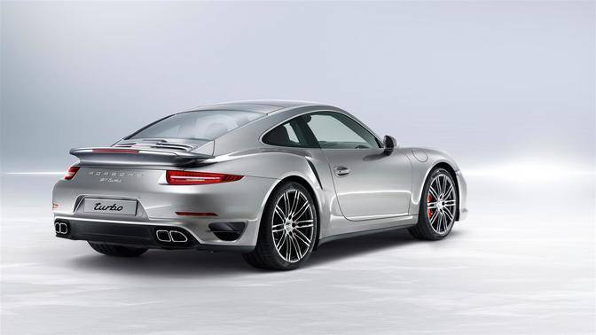 911 Turbo Rear angle view 911 Turbo Rear angle view