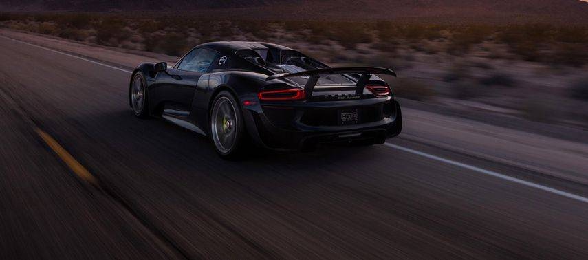918 Spyder Weissach Package Side view 918 Spyder Weissach Package Side view
