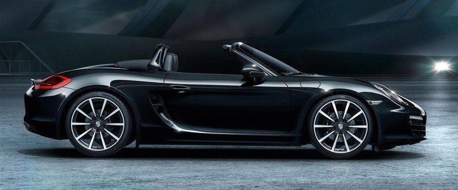 Porsche Boxster Black Edition Drivers Sideview Porsche Boxster Black Edition Drivers Sideview