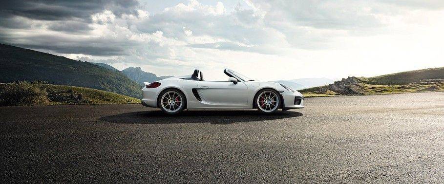 Porsche Boxster Spyder Drivers Sideview Porsche Boxster Spyder Drivers Sideview