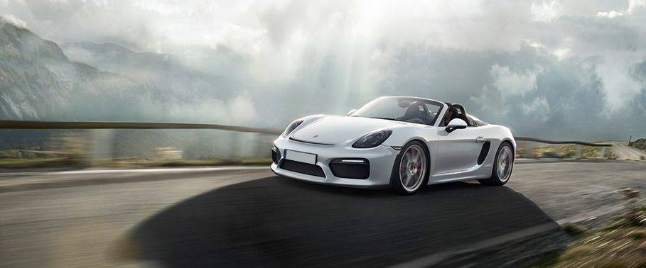 Boxster Spyder Side view Boxster Spyder Side view