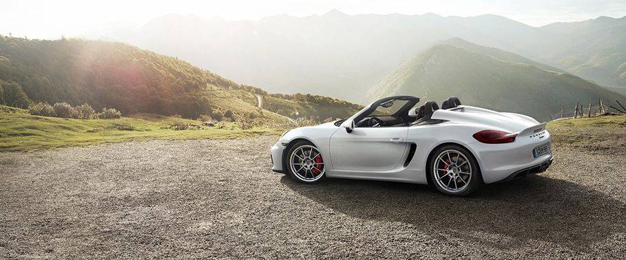 Boxster Spyder Side view Boxster Spyder Side view