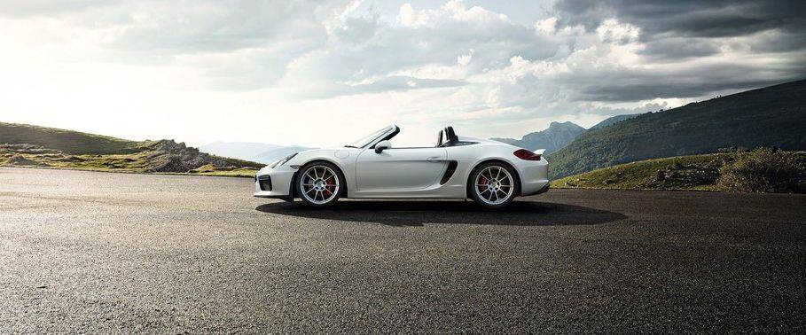 Boxster Spyder Side view Boxster Spyder Side view