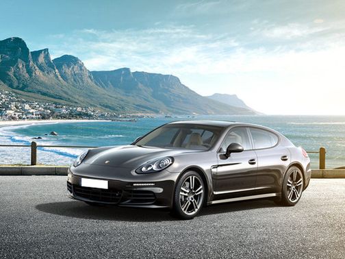 Panamera Diesel Front angle low view