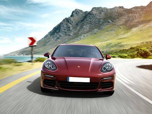 Full Front View of Panamera 4 Full Front View of Panamera 4