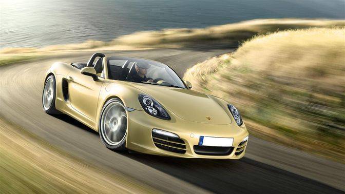 Boxster Side view Boxster Side view
