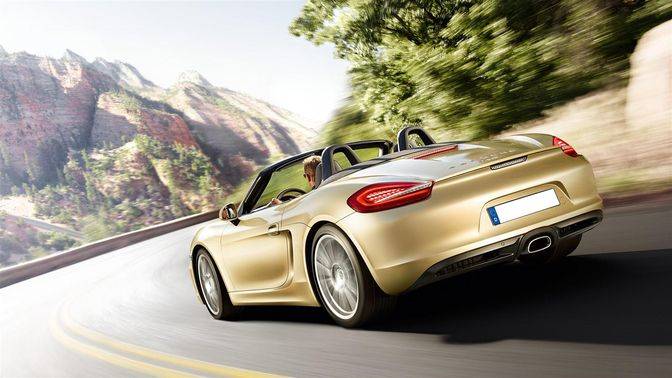 Boxster Side view Boxster Side view