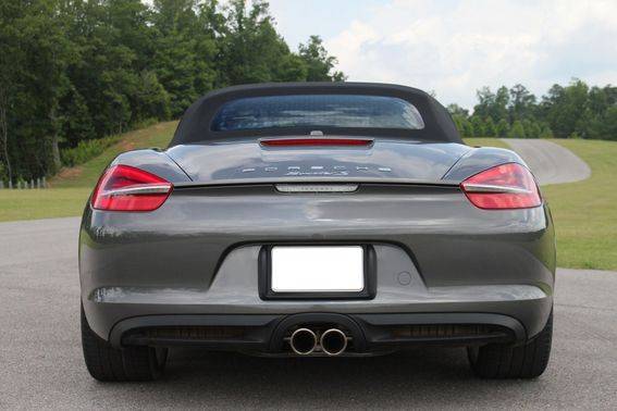 Full Rear View of Porsche Boxster S Full Rear View of Porsche Boxster S