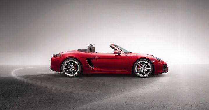 Boxster GTS Side view Boxster GTS Side view