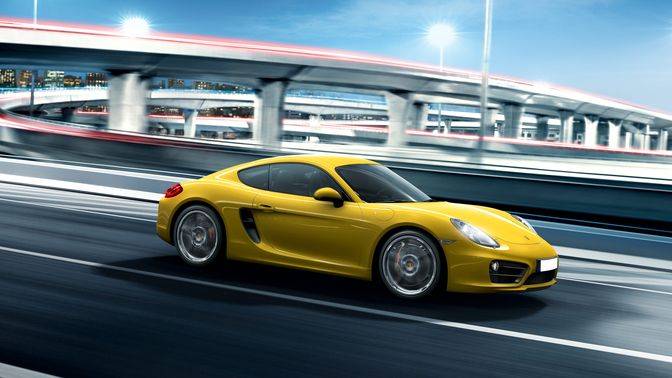Cayman S Side view Cayman S Side view