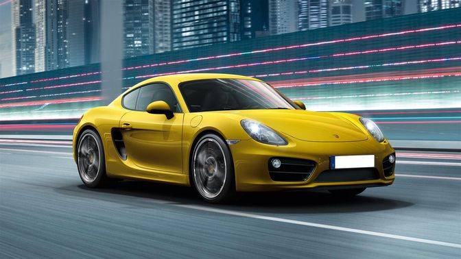 Porsche Cayman S Front Medium View Porsche Cayman S Front Medium View