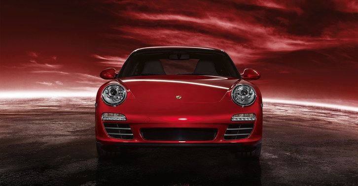 Full Front View of 911 Carrera 4 Full Front View of 911 Carrera 4