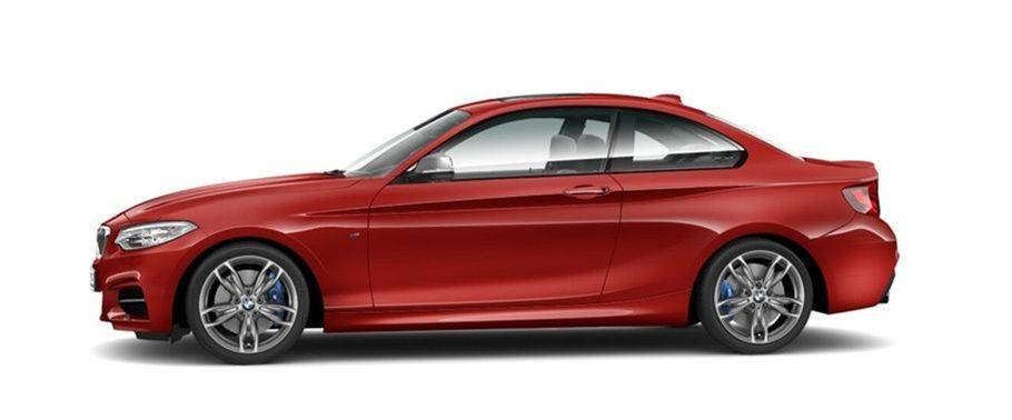 2 Series Coupe Side view 2 Series Coupe Side view