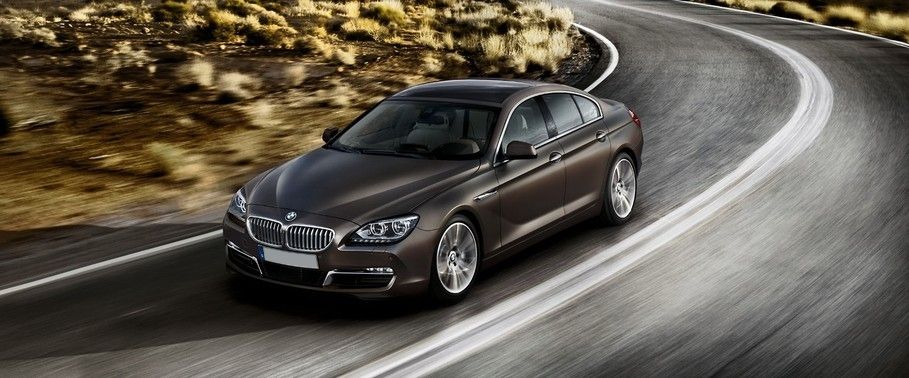 BMW 6 Series Gran Coupe Front Angle High View BMW 6 Series Gran Coupe Front Angle High View
