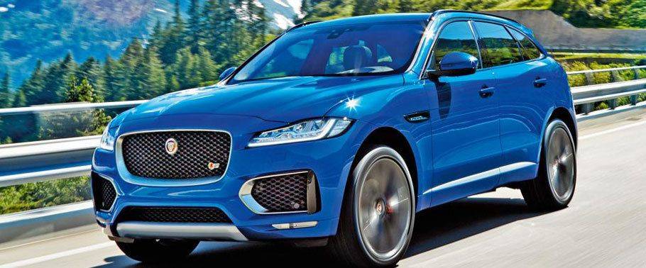 F-Pace Front angle low view F-Pace Front angle low view