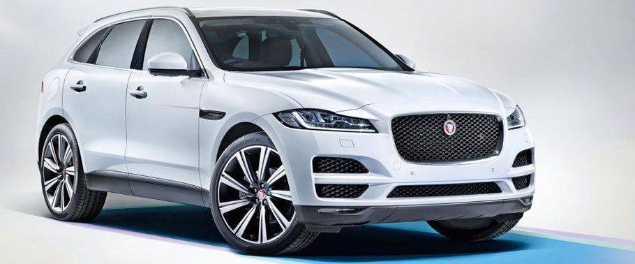 Jaguar F-Pace Front Medium View Jaguar F-Pace Front Medium View