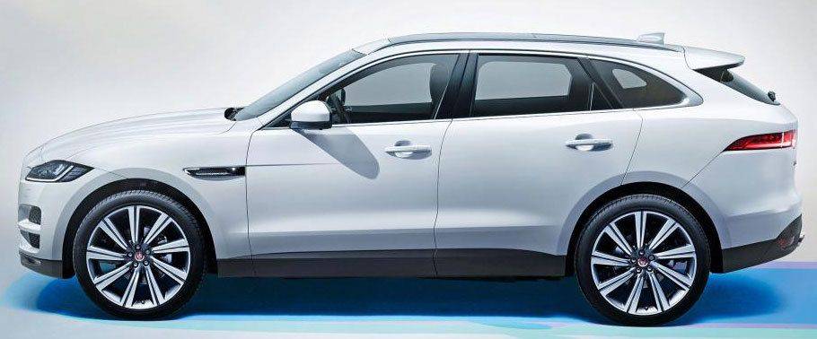 F-Pace Side view F-Pace Side view