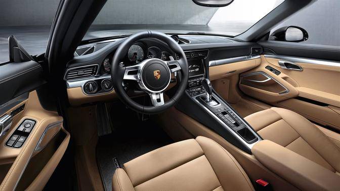 Dashboard View of 911 Targa 4S Dashboard View of 911 Targa 4S