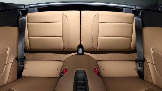 Porsche 911 Targa 4S Rear Seats Porsche 911 Targa 4S Rear Seats
