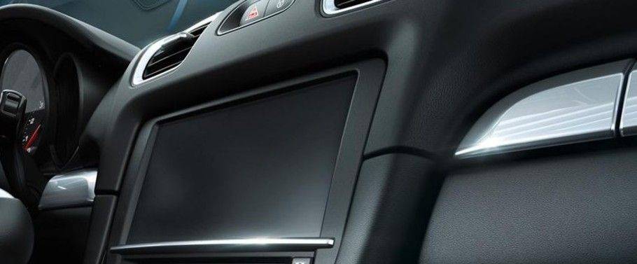 Boxster Black Edition touch screen Boxster Black Edition touch screen
