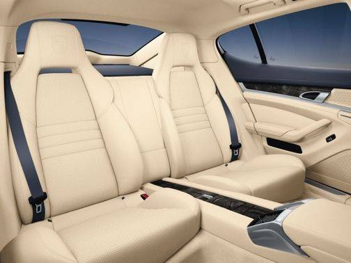 Porsche Panamera S Rear Seats Porsche Panamera S Rear Seats