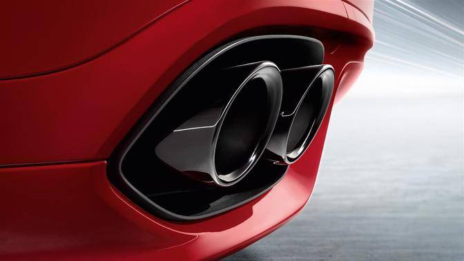 Exhaust Pipe of Porsche Cayenne GTS Exhaust Pipe of Porsche Cayenne GTS