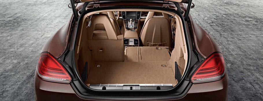 Panamera Trunk Open Panamera Trunk Open