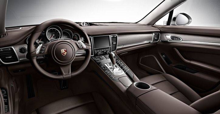 Dashboard View of Panamera Turbo Dashboard View of Panamera Turbo