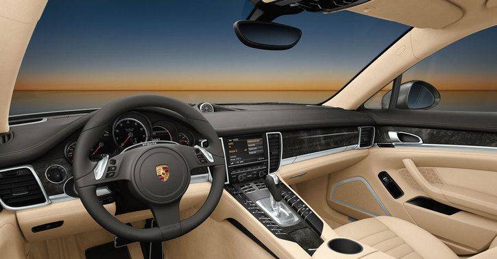 Dashboard View of Panamera Turbo S Dashboard View of Panamera Turbo S