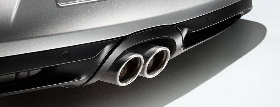 Exhaust Pipe of Porsche Boxster S Exhaust Pipe of Porsche Boxster S