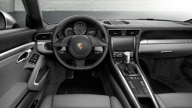 Dashboard View of 911 Carrera 4S Cabriolet Dashboard View of 911 Carrera 4S Cabriolet