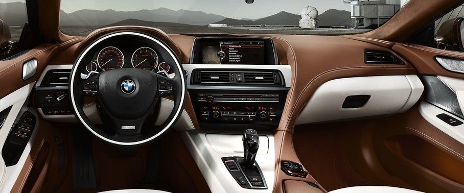 Dashboard View of 6 Series Gran Coupe Dashboard View of 6 Series Gran Coupe