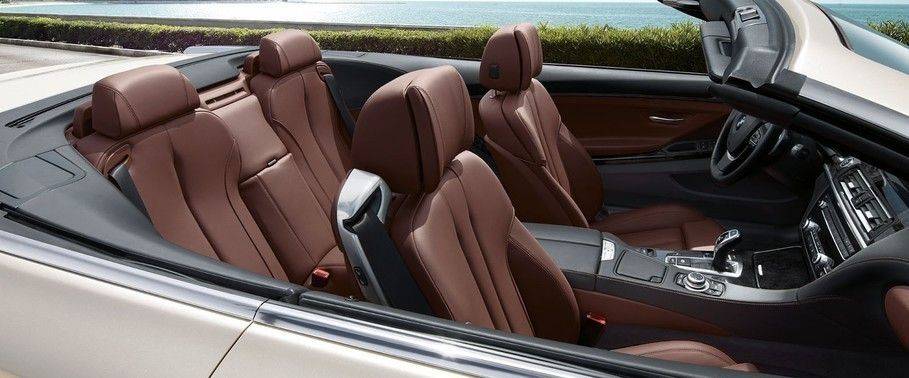 BMW 6 Series Convertible Rear Seats BMW 6 Series Convertible Rear Seats
